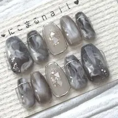 メルカリ便 ネイルチップ オーダー ニュアンス マグネットネイル NO.207