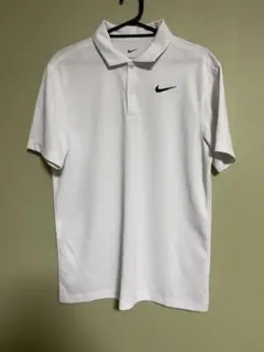 Nike DRI-FIT ホワイトポロシャツ S