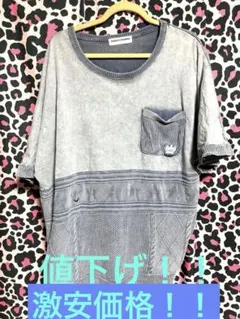 激安価格！ロデオクラウンズワイドボウルドッキングパターンニット