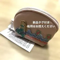 新品タグ付き 完売品 近沢レース キーリングポーチ ポーチ マーメイド ピンクのサムネイル