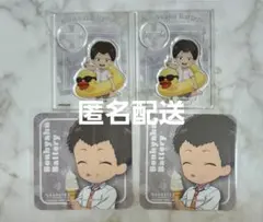 忘却バッテリー カラオケの鉄人 山田太郎 ミニアクスタ コースター 4点セット