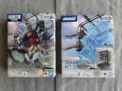 ROBOT魂 RX-78F00 ガンダム & 魂STAGE G-DOCKのサムネイル