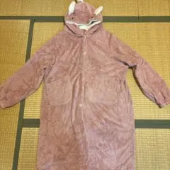 もこもこ　恐竜パジャマ　冬用　ルームウェア　着ぐるみ