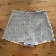 FOREVER21☆グレンチェック柄スカートに見えるショートパンツ