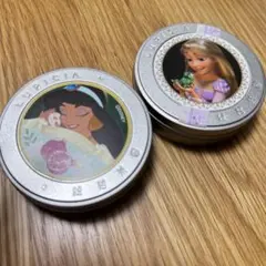 ルピシア　ディズニー　コラボ　紅茶缶　ラプンツェル　ジャスミン