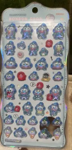 正規品　サンリオ　ボンボンドロップシール　ちゅるきら　ハンギョドン