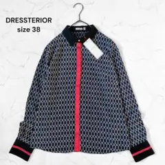 【新品タグ付き】ドレステリア リングベルトプリントシャツのサムネイル