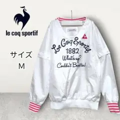 le coq sportif レディースジャケット M ホワイト