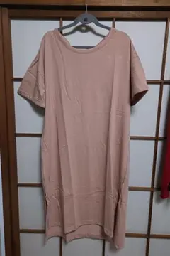 tシャツワンピース ピンク