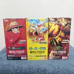 テープカット済)ONE PIECE カードゲーム ブースターパック 3種セット