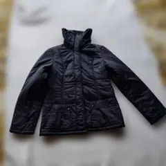 ブラック中綿スタンドカラージャンバー