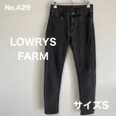 LOWRYS FARM　グレースキニーデニムパンツ　サイズS　No.A29