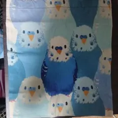 セキセイインコ柄カバン