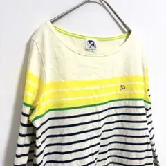 アーノルドパーマー　ストライプ 長袖Tシャツ