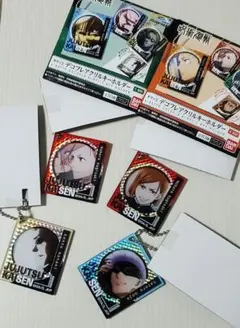 キラッとデコフレアクリルキーホルダー　呪術廻戦　C&A　五条悟　七海　野薔薇