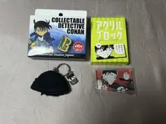 ユ*】様 ★未使用★名探偵コナン アクリルブロック＆USJコレクタブル 赤井秀一