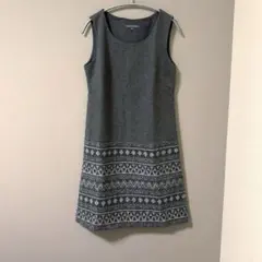 ローラアシュレイ　北欧柄ワンピース　サイズ9
