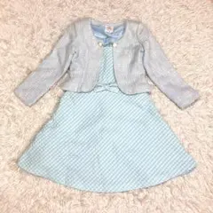 美品✨mezzopiano メゾピアノ ドレス セットアップ セレモニー 130