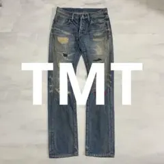 レア TMT グランジ オルタナ　ダメージ加工 デニムパンツのサムネイル