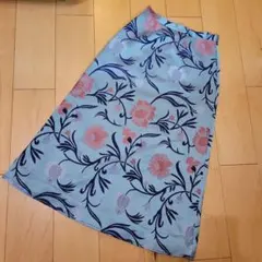 MYLAN 花柄刺繍 ジャガードマキシスカートSサイズ完売品のサムネイル