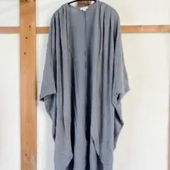 グレー カーディガン 【3XL】