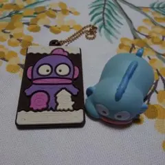 【ハンギョドン】キャラパキキーホルダー　ガチャフィギュア2コセット　開封済