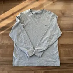 L.L.Bean グレー ロングスリーブ Tシャツ