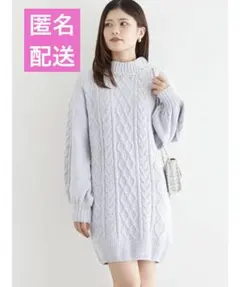 ＊試着のみタグ付き＊LUDIC PARK モールビジューワンピース サックス