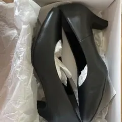 LES MUES Femme パンプス ブラック 24.0cm 3E