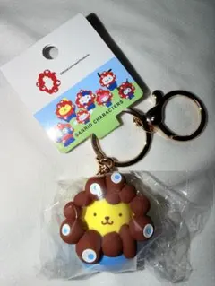関西万博　サンリオミャクミャク　カラー立体マスコットキーホルダー　プリン