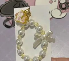 Mikko　サンリオ　ノベルティ　パールチャーム　スフレ