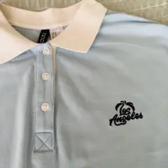 【H&M】クロップド丈ポロシャツのサムネイル