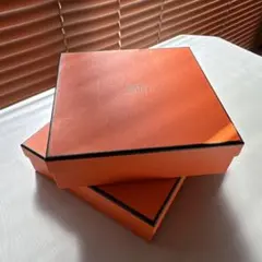 HERMÈS ギフトボックス 2箱 オレンジ