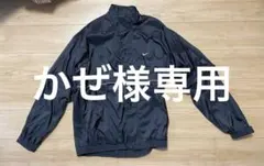 レア90sビンテージ　NIKE GOLF ブラックナイロン上下セットアップ　L