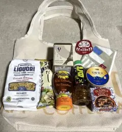 KALDI 食品福袋 2026 6点＆トート＆もへじエコバッグ＆オマケジャム1点