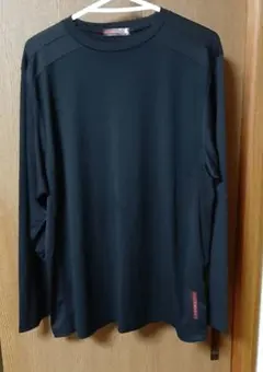 PRADA メンズ 長袖カットソー ブラック