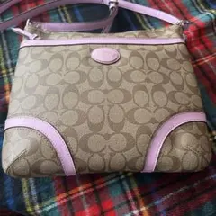 COACH シグネチャー ショルダーバッグ