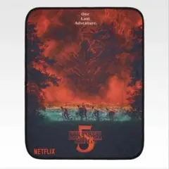 ストレンジャーシングス 未知の世界　一番くじ　C賞　ブランケット