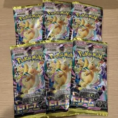ポケモンカード MEGAドリームex 6パックセット