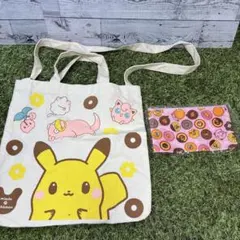 ポケモン ピカチュウトートバッグ　ミスドコラボ