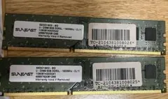SUNEAST DDR3L-1600MHz 16GB (8GB×2) PCメモリのサムネイル