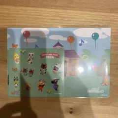 【新品未使用】あつまれどうぶつの森　シール&カード
