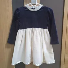 ベロア　ワンピース 90cm