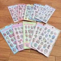 ラブブ ぷくぷくシール10種類セット