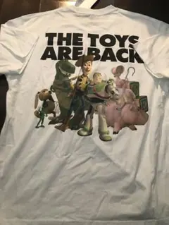 ピクサー　トイストーリー　バックプリントTシャツ　タグ付き