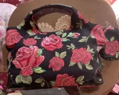 未使用⭐︎シンクビー　デラックスピンキーローズ バッグ ミニポーチ　収納袋付