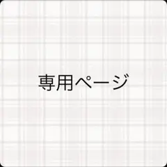 購入の際プロフィール必読　様専用ページ