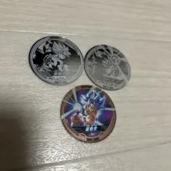 ドラゴンボール　メンコ3枚　孫悟空　ベジータ