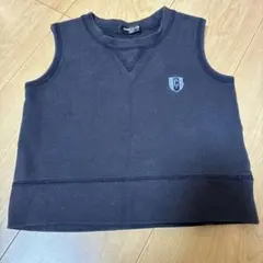 コムサイズム　ベスト　紺　スウェット生地　100㌢