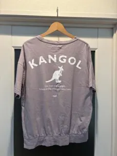 KANGOL 半袖 Tシャツ パープル Lサイズ　ユニセックスのサムネイル